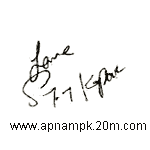Sanjay Kapoor Autograph